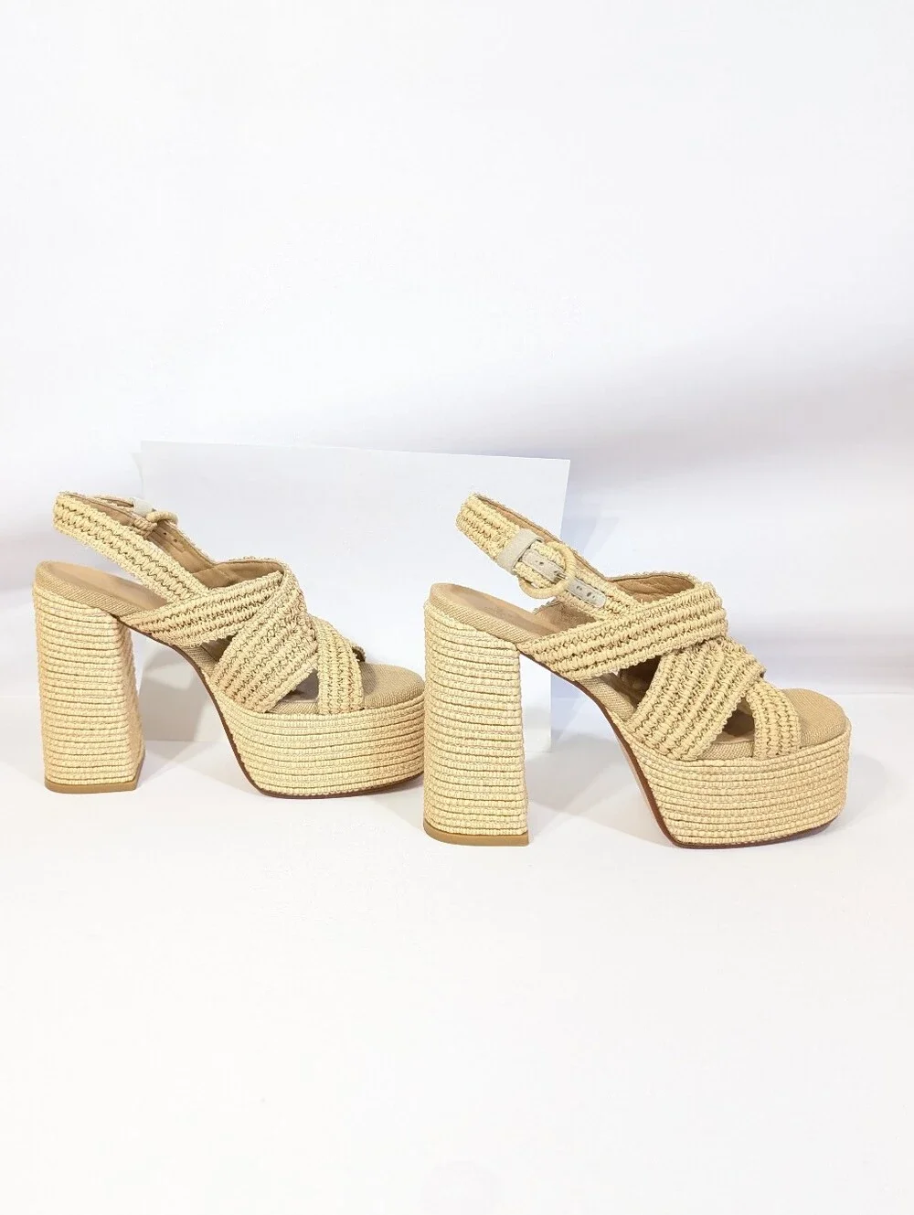 Castaner Platform Sandals Eu 37 Women Fulvia Espadrille Shoes chunky ultra high